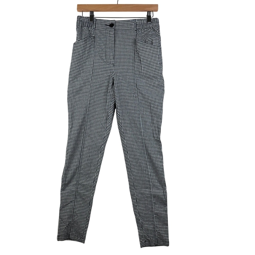 Urban Outfitters‎ Checkered Elastic Waist Pants size Small Black/White